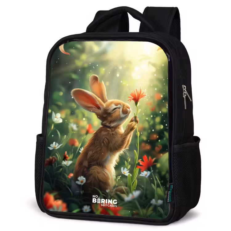 Kinderrucksack - Schwarz - Kasper-Kaninchen — 4