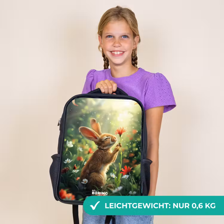 Kinderrucksack - Schwarz - Kasper-Kaninchen — 7