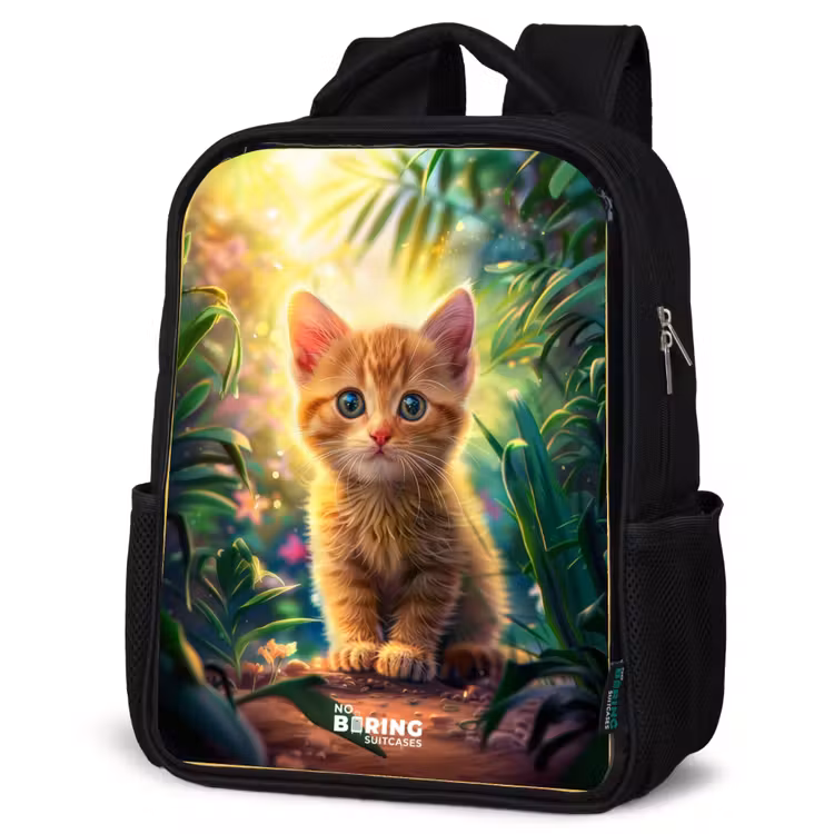 Kinderrucksack - Schwarz - Kees Kätzchen — 4