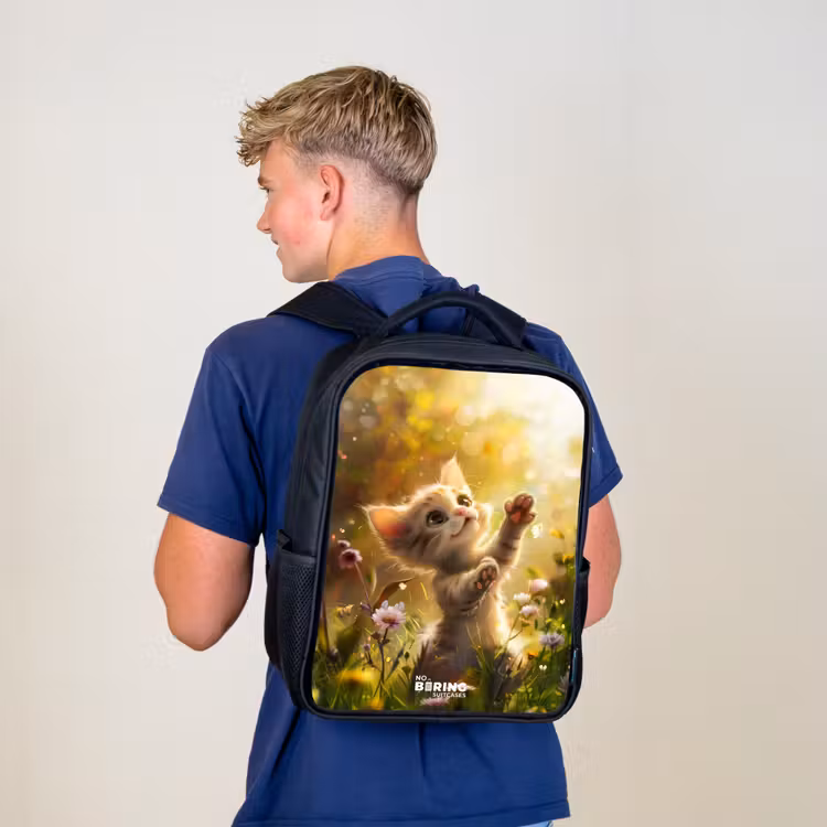 Kinderrucksack - Schwarz - Koosje Kätzchen — 3