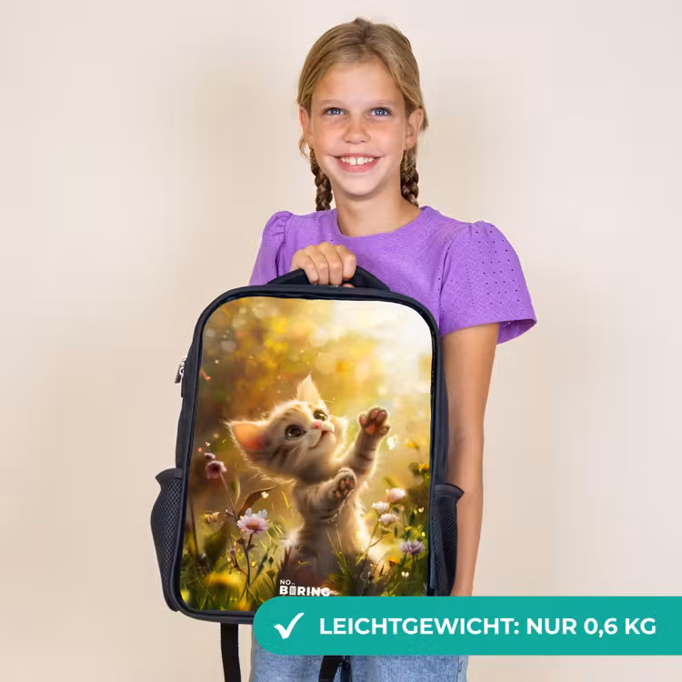 Kinderrucksack - Schwarz - Koosje Kätzchen — 7