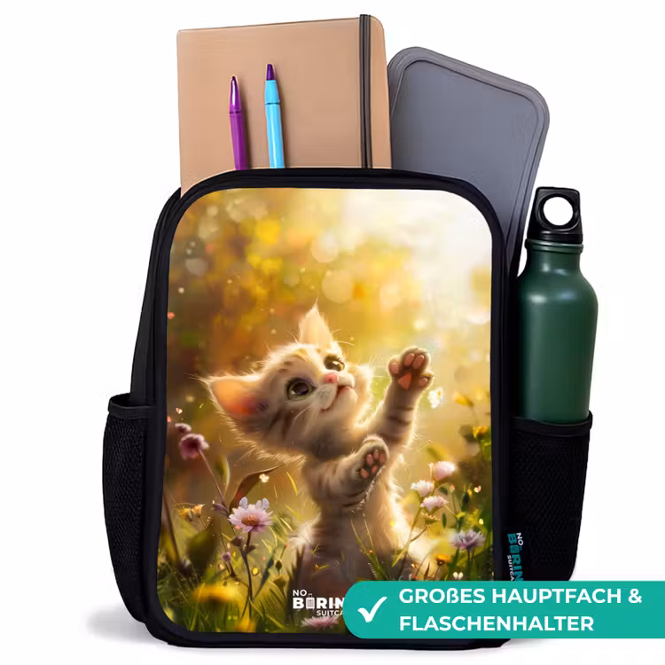 Kinderrucksack - Schwarz - Koosje Kätzchen — 8