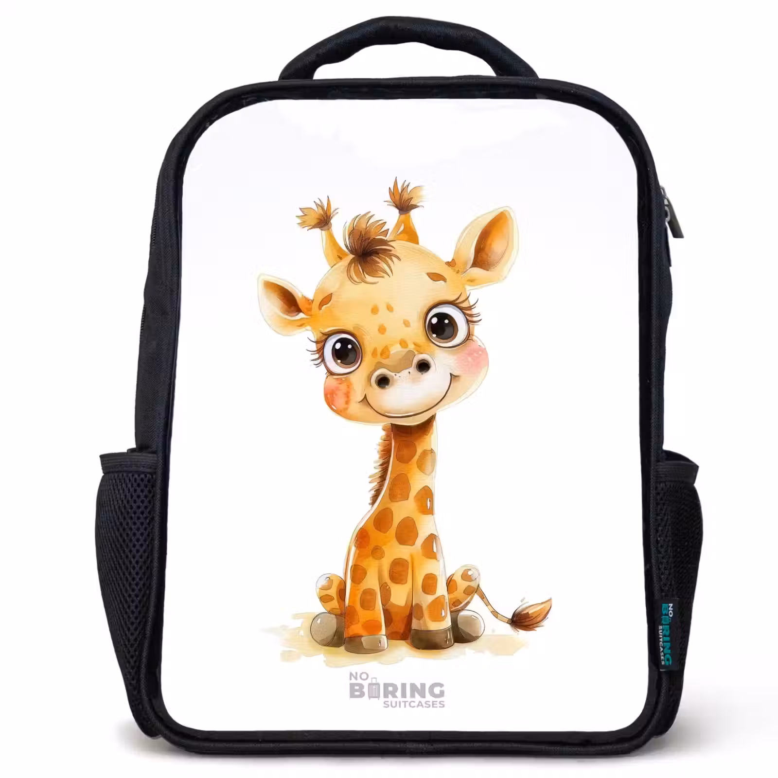 Kinderrucksack - Schwarz - Baby-Giraffe — 1