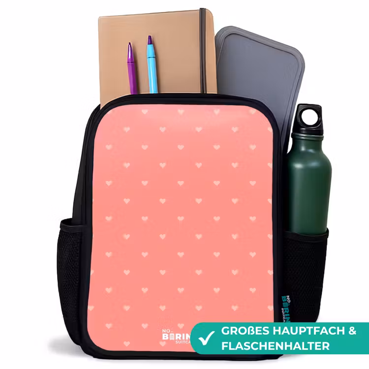Kinderrucksack - Schwarz - Herzensbrecher — 8