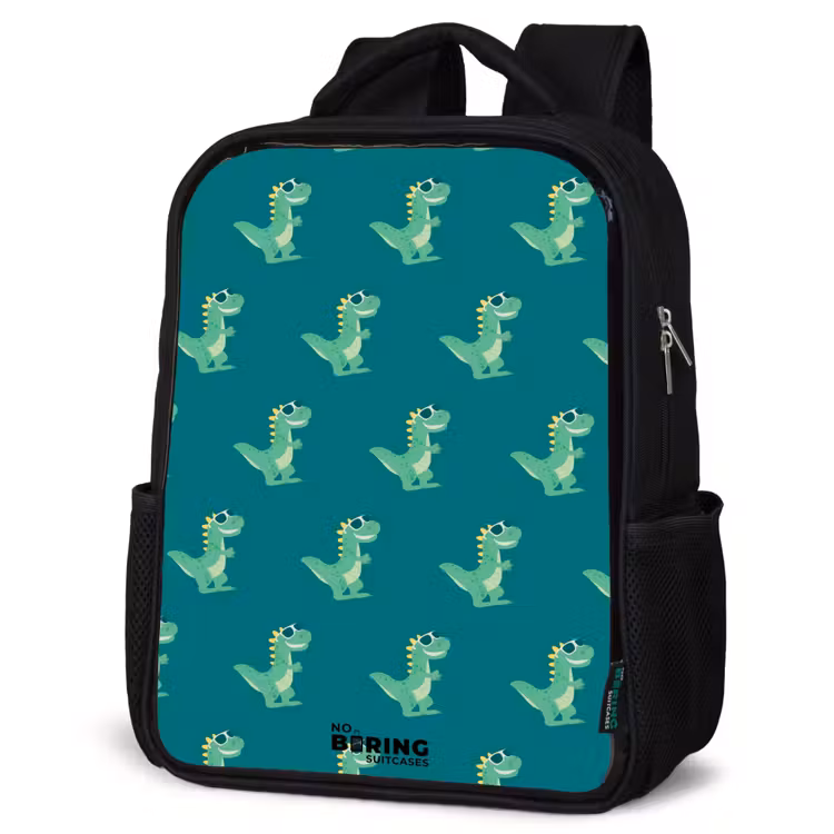 Kinderrucksack - Schwarz - Angaben zum Tyranosaurus — 4