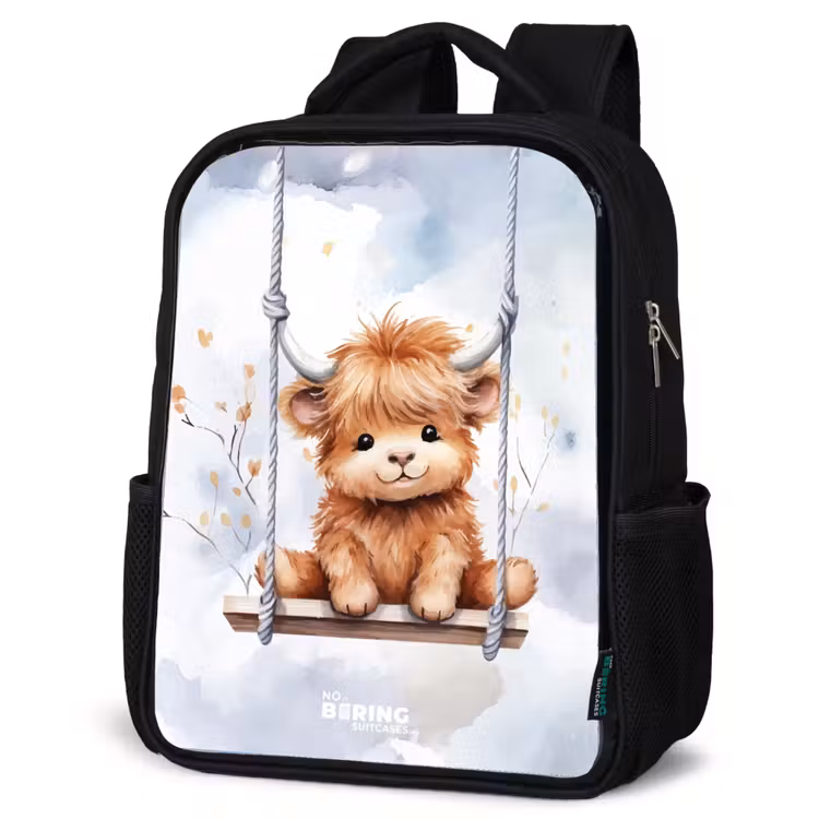Kinderrucksack - Schwarz - Hennie Highlander — 4