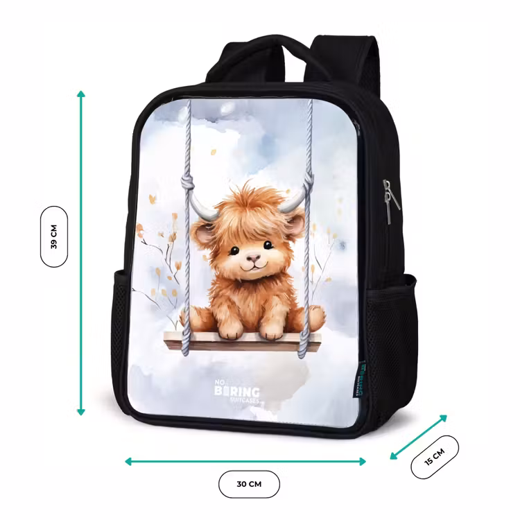 Kinderrucksack - Schwarz - Hennie Highlander — 6