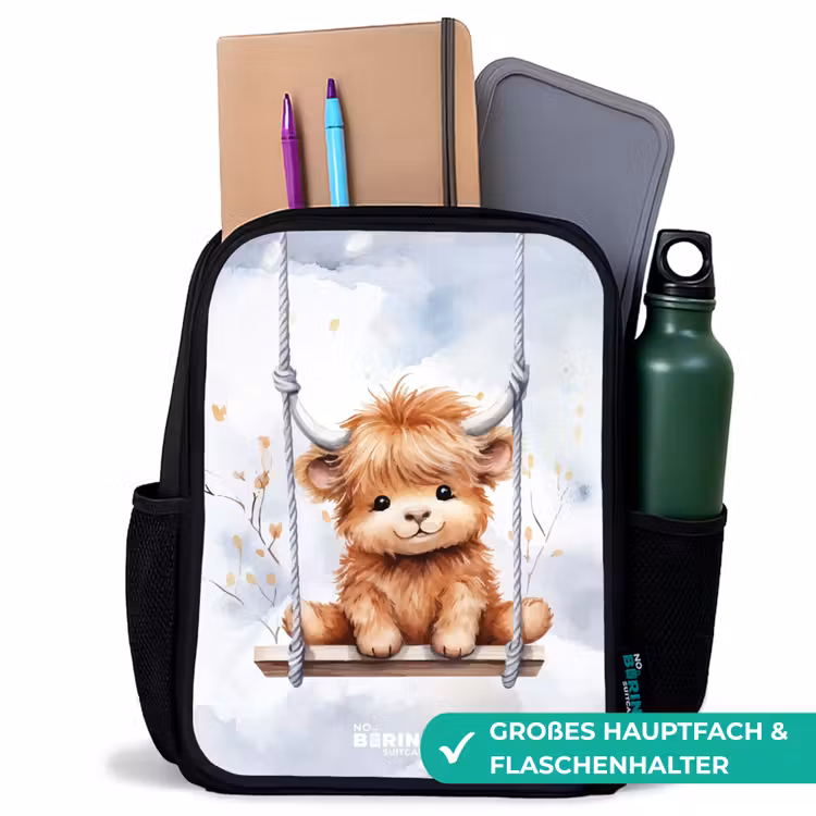 Kinderrucksack - Schwarz - Hennie Highlander — 8