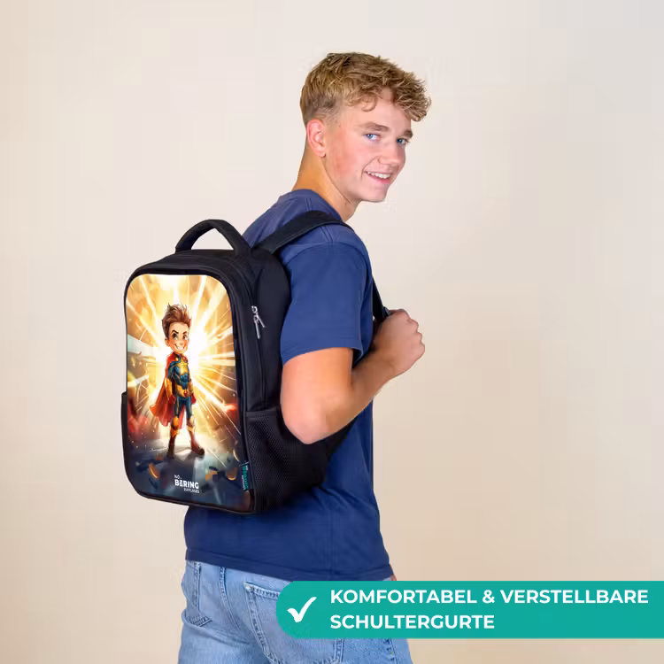 Kinderrucksack - Schwarz - Gerard Goldstar — 9
