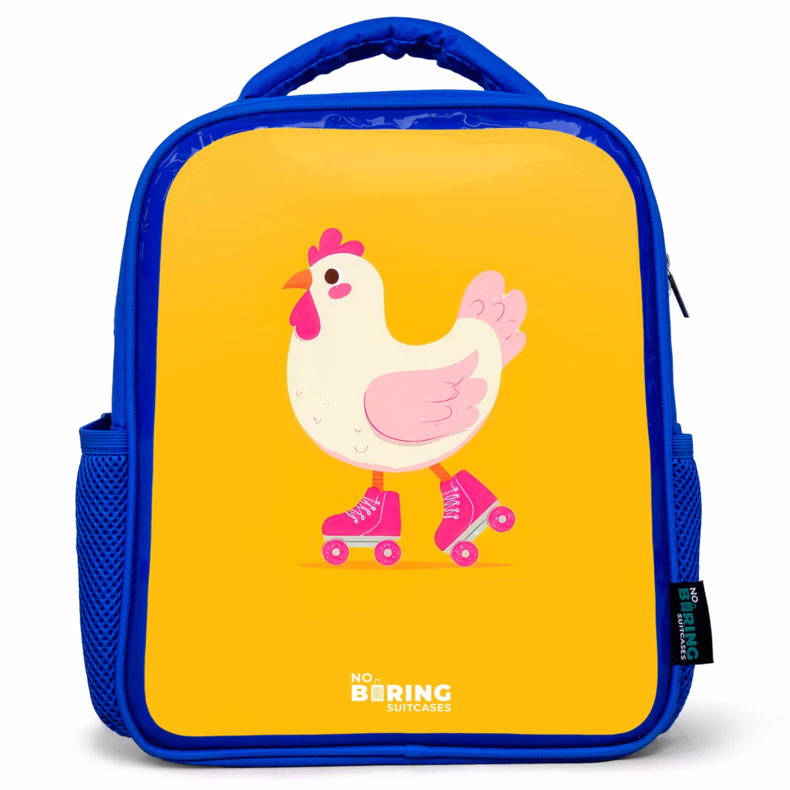 Kinderrucksack - Blau - Kip - Rollschuhe - Gelb — 1