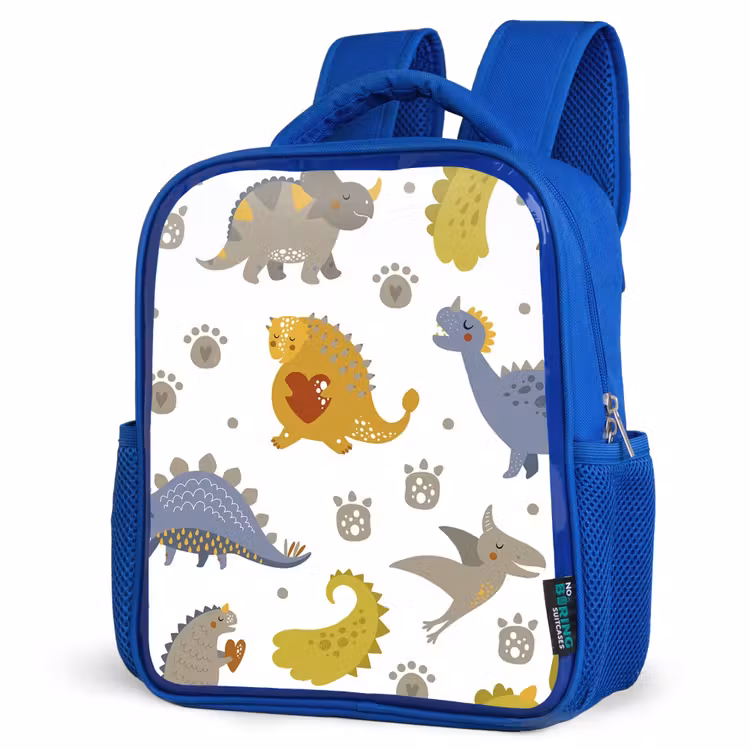 Kinderrucksack - Blau - Dinosaurier - Kinder - Design - Jungen - Mädchen — 7