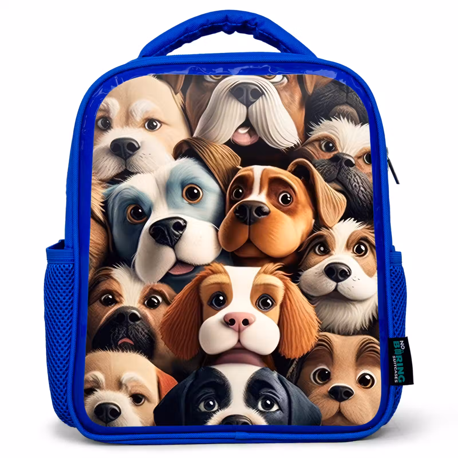 Kinderrucksack - Blau - Kläffende Bande — 1