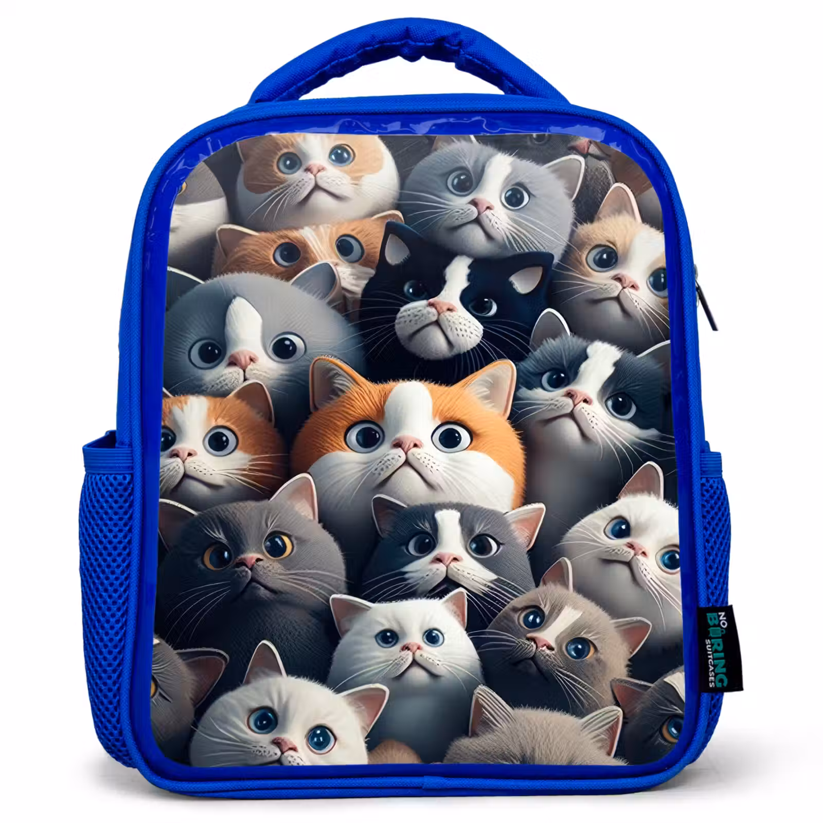 Kinderrucksack - Blau - Knuddelige Schnauzen — 1