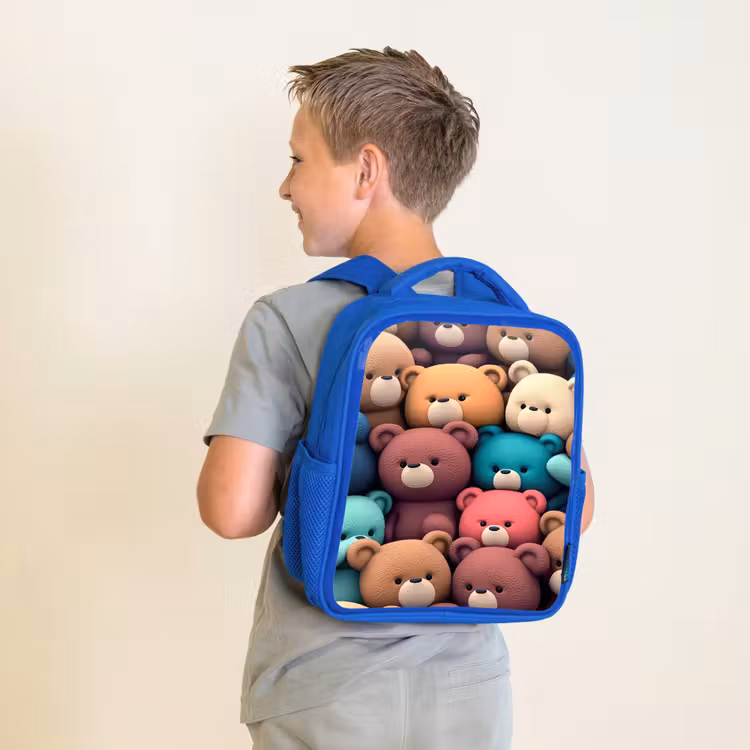 Kinderrucksack - Blau - Bären Bonanza — 2