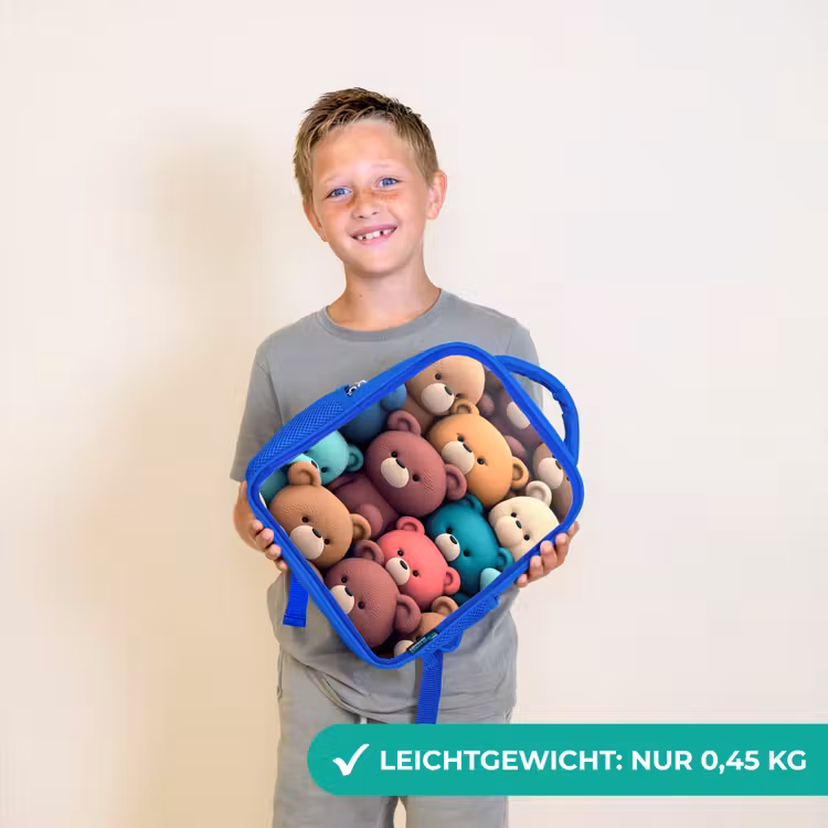 Kinderrucksack - Blau - Bären Bonanza — 4