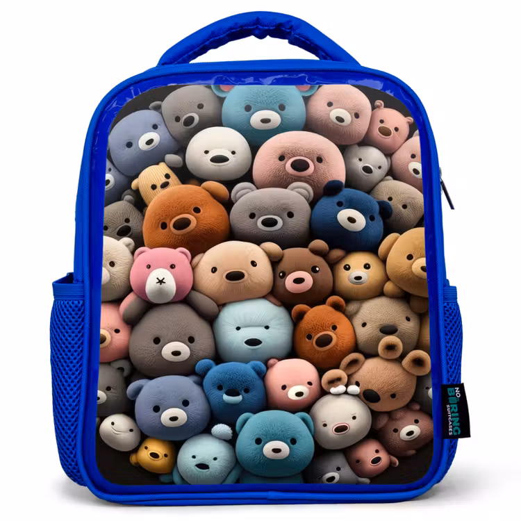 Kinderrucksack - Blau - Bärenparty — 1