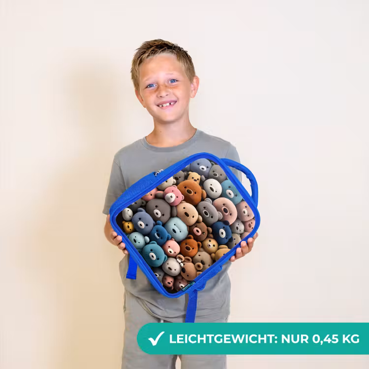 Kinderrucksack - Blau - Bärenparty — 4
