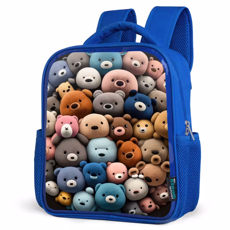 Kinderrucksack - Blau - Bärenparty — 7