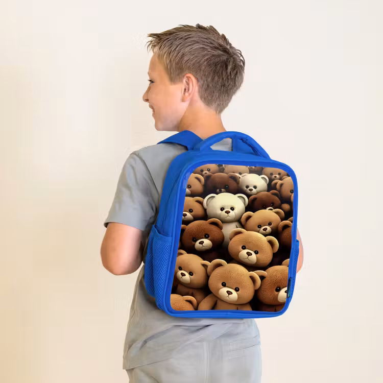 Kinderrucksack - Blau - Beregezellig — 2