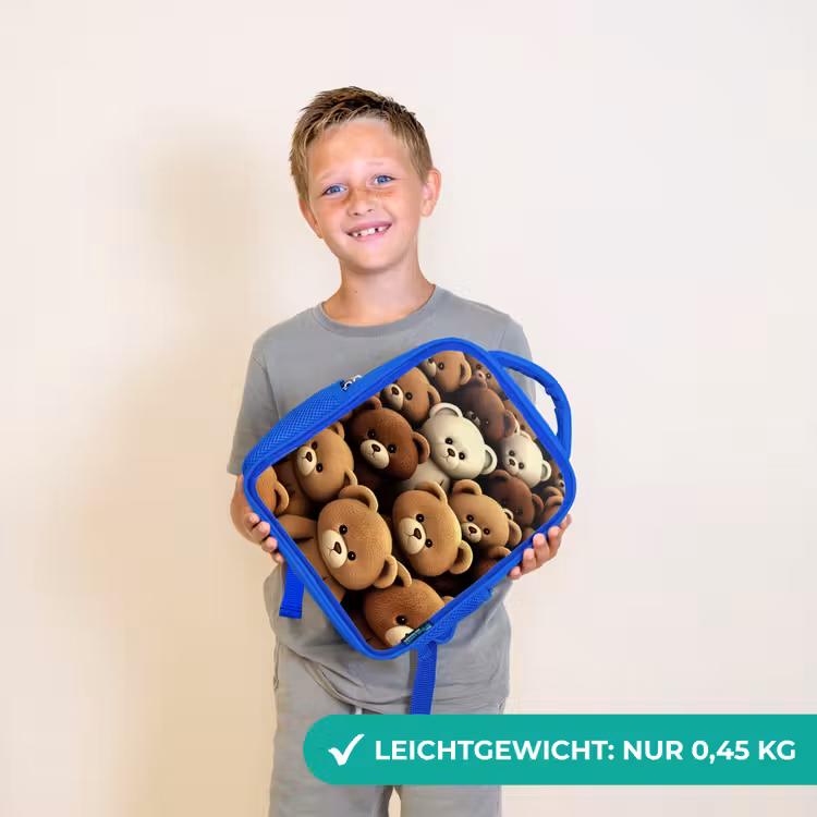 Kinderrucksack - Blau - Beregezellig — 4