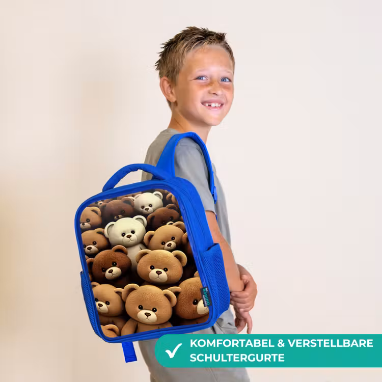 Kinderrucksack - Blau - Beregezellig — 5