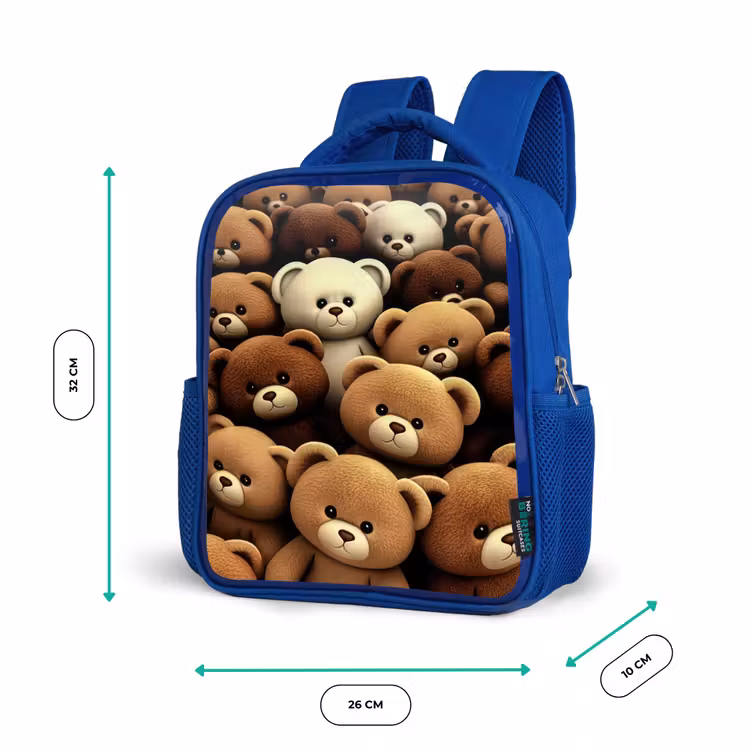 Kinderrucksack - Blau - Beregezellig — 6