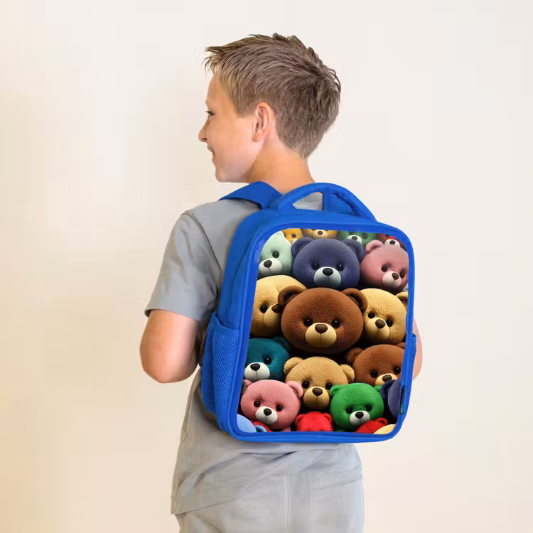 Kinderrucksack - Blau - Elster-Bande — 2