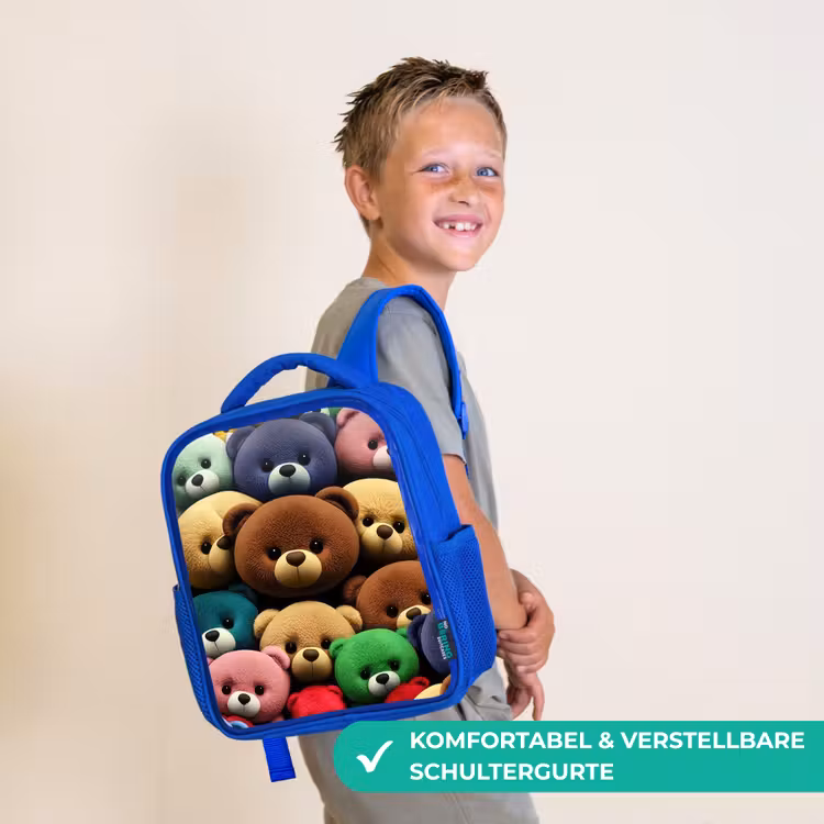 Kinderrucksack - Blau - Elster-Bande — 5