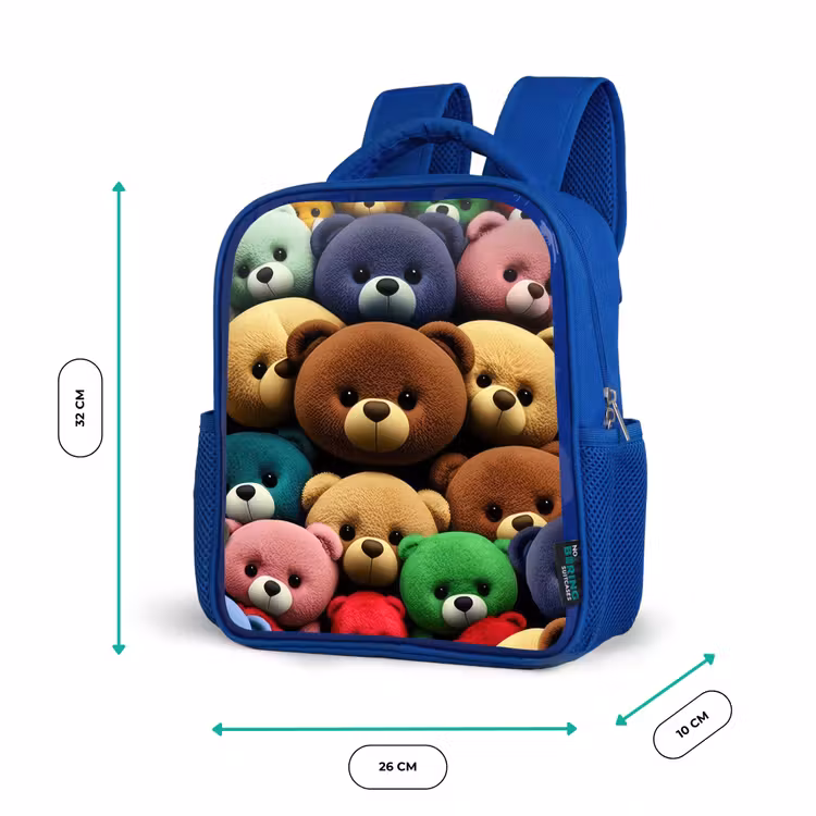 Kinderrucksack - Blau - Elster-Bande — 6