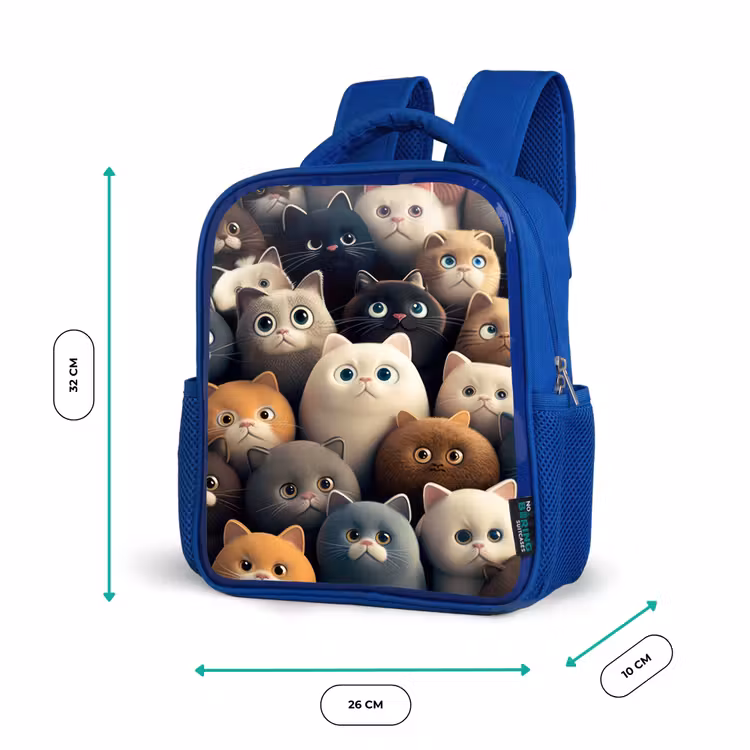Kinderrucksack - Blau - Höflichkeit — 6