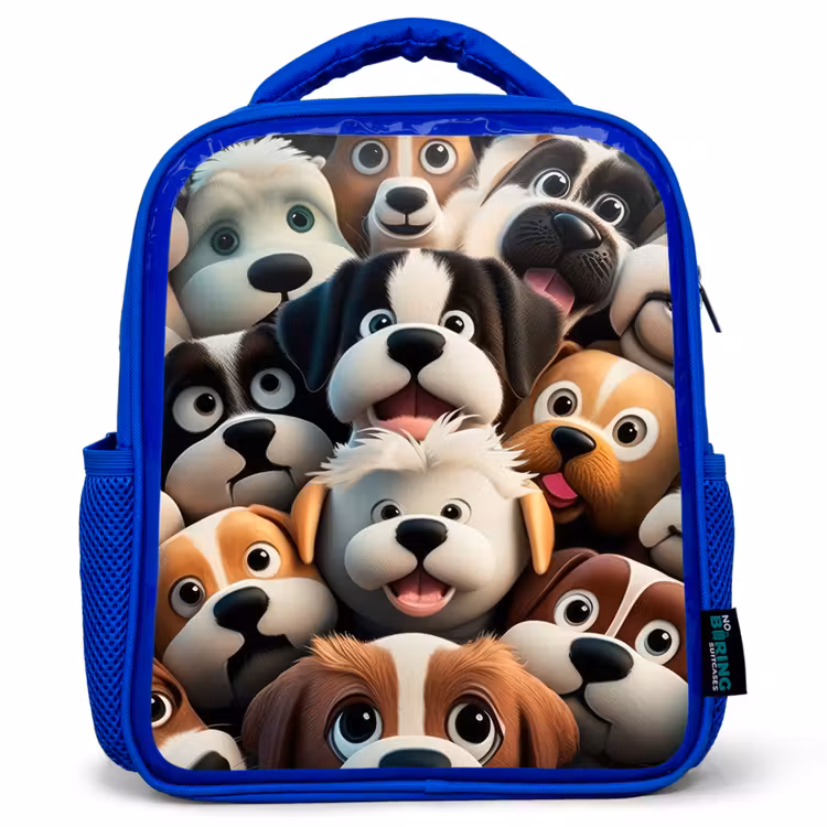 Kinderrucksack - Blau - Kläffende Bengels — 1