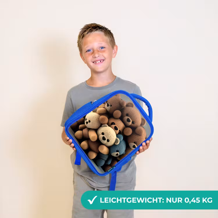 Kinderrucksack - Blau - Knuddelige Bären — 4