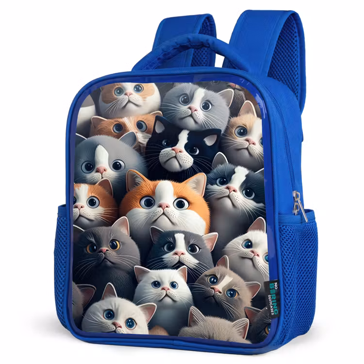 Kinderrucksack - Blau - Knuddelige Schnauzen — 7