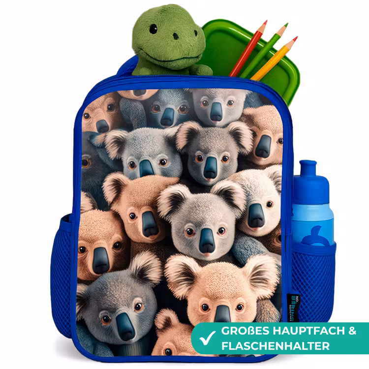 Kinderrucksack - Blau - Koala Kapriolen — 3