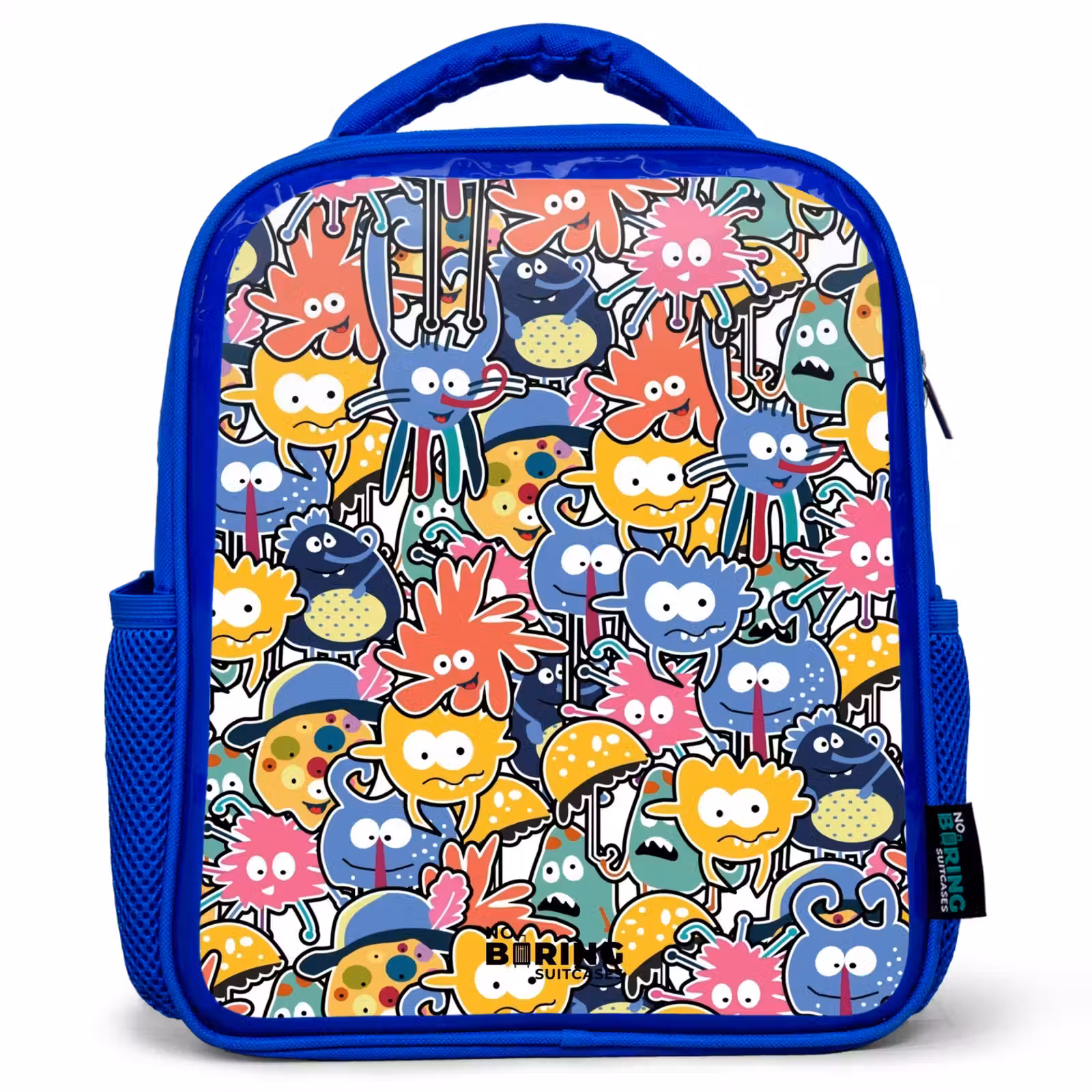 Kinderrucksack - Blau - Wanzen mit großen Augen — 1