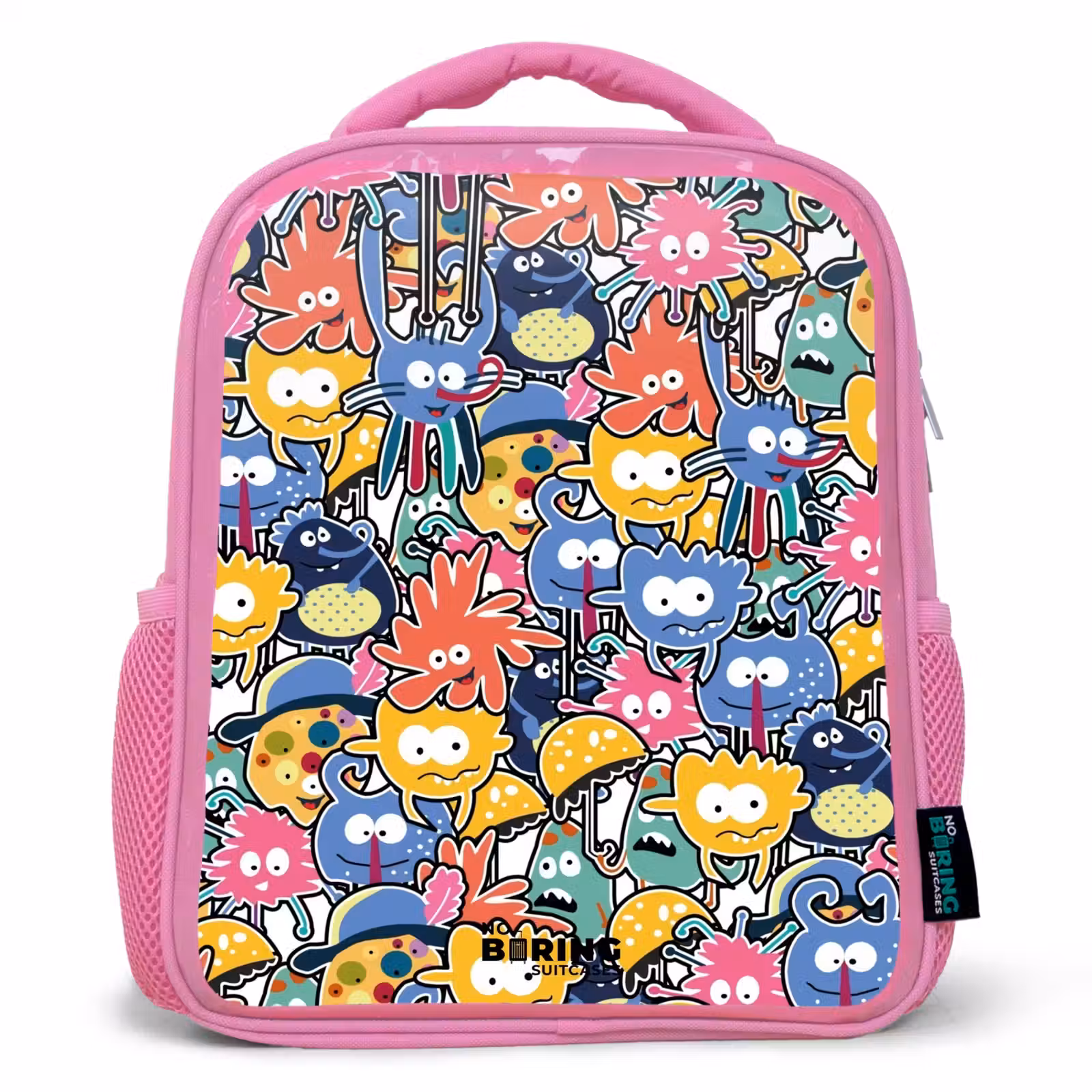 Kinderrucksack - Rosa - Wanzen mit großen Augen — 1