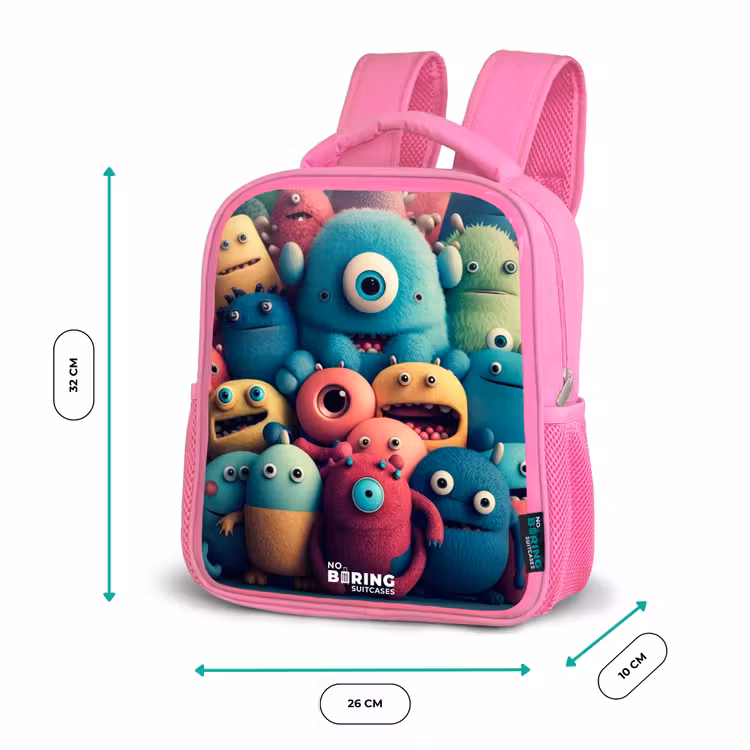 Kinderrucksack - Rosa - Weiche und konvexe Proben — 2
