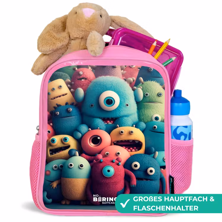 Kinderrucksack - Rosa - Weiche und konvexe Proben — 3