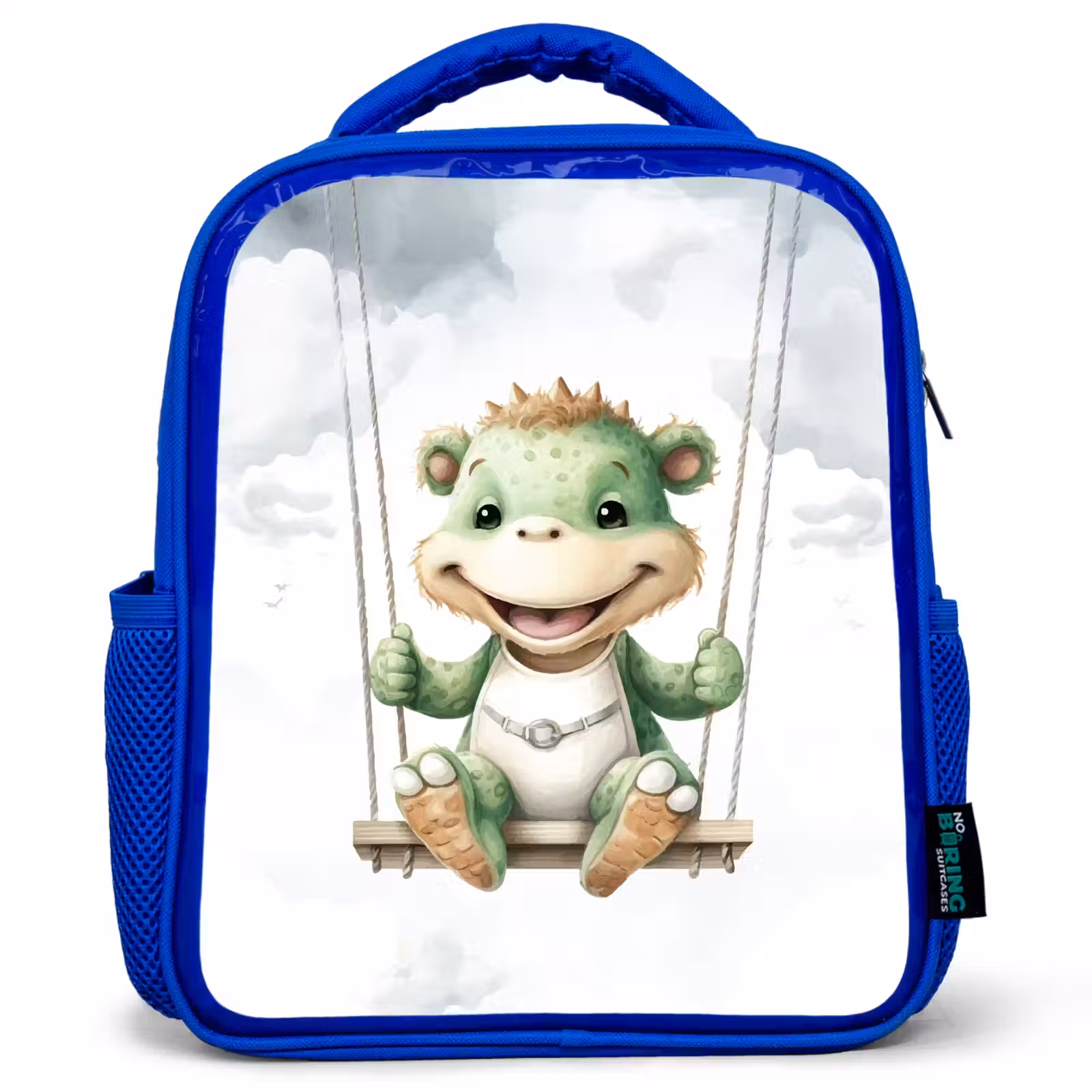 Kinderrucksack - Blau - Drache - Tierbaby - Kinder — 1