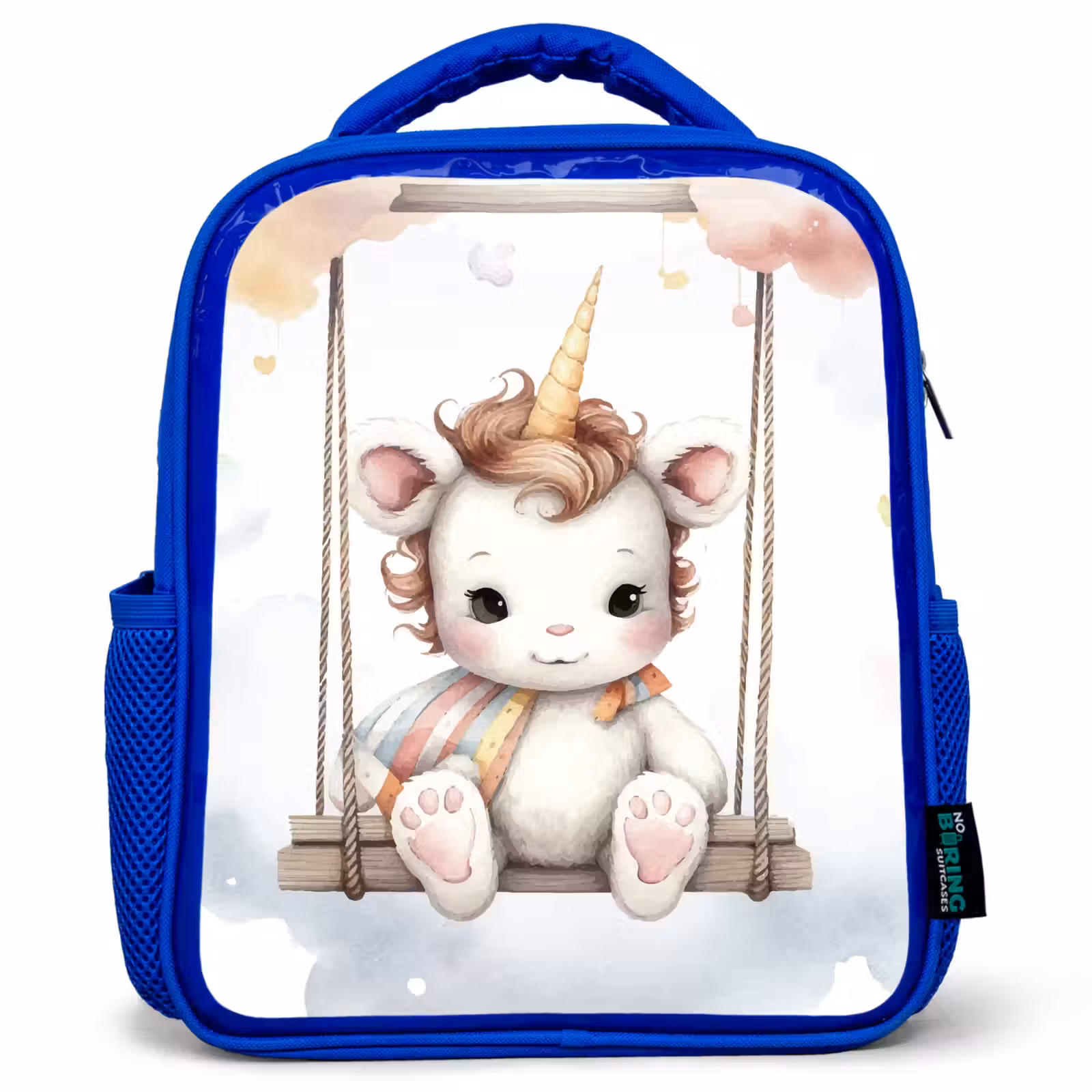 Kinderrucksack - Blau - Einhorn - Tier - Kinder - Einhorn — 1