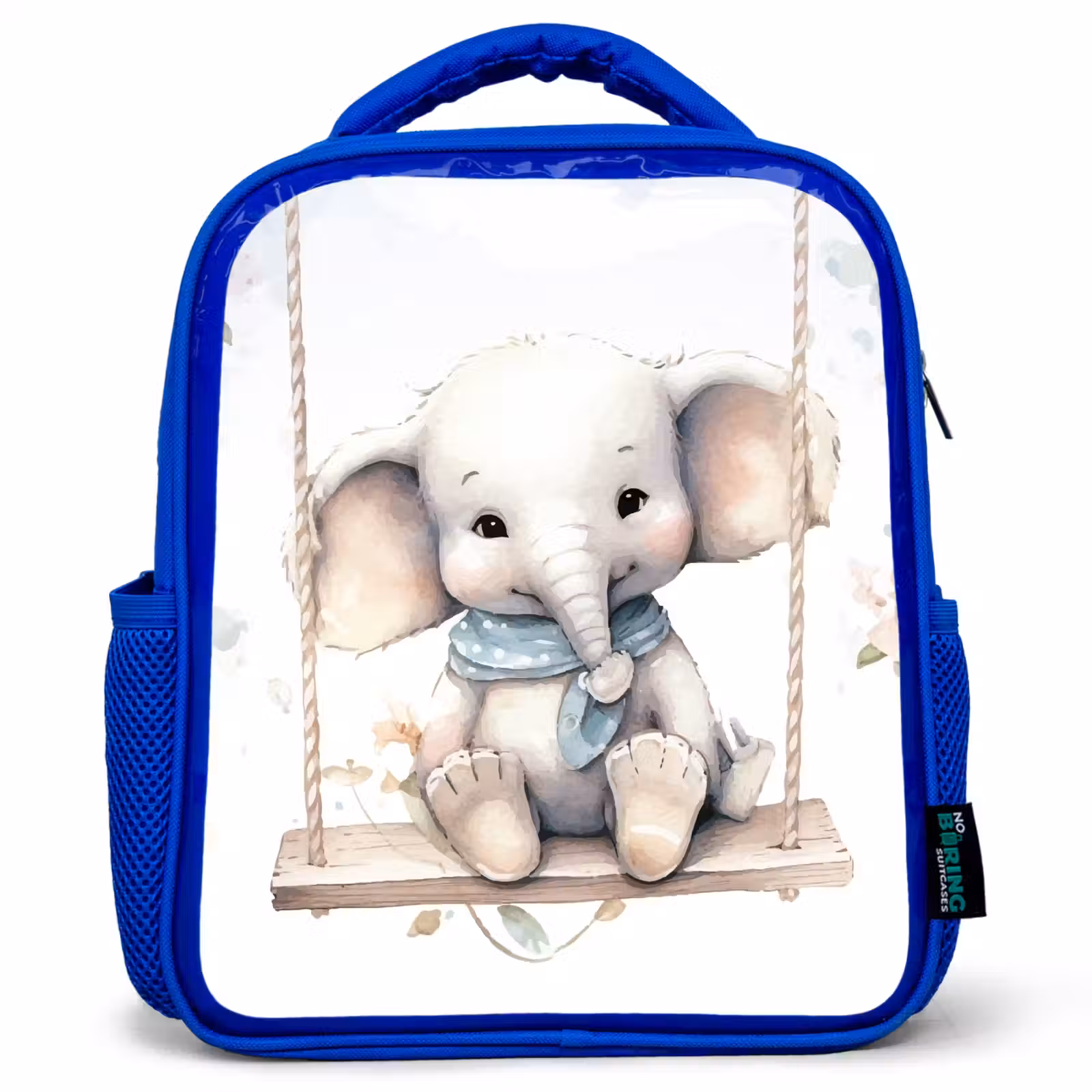Kinderrucksack - Blau - Elefant - Tier - Kinder — 1