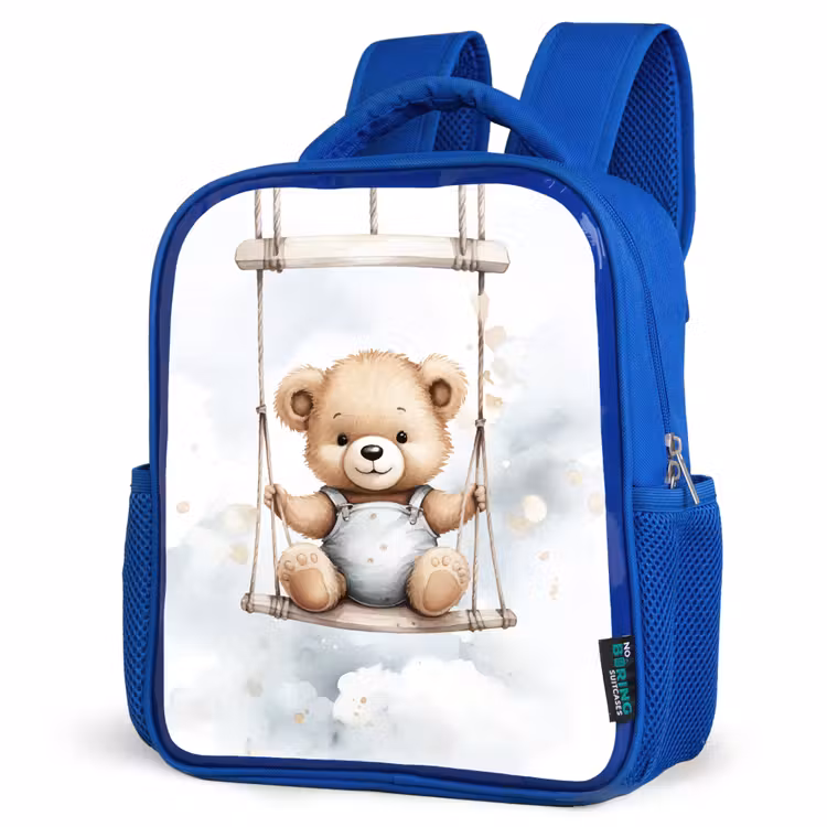 Kinderrucksack - Blau - Bär - Baby - Tier - Kinder — 7