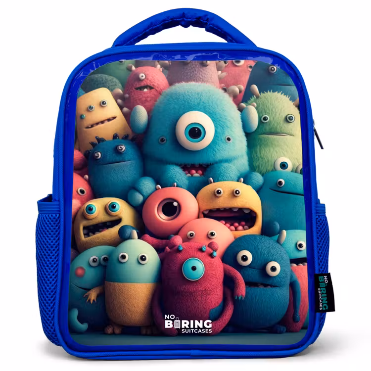 Kinderrucksack - Blau - Weiche und konvexe Proben — 1