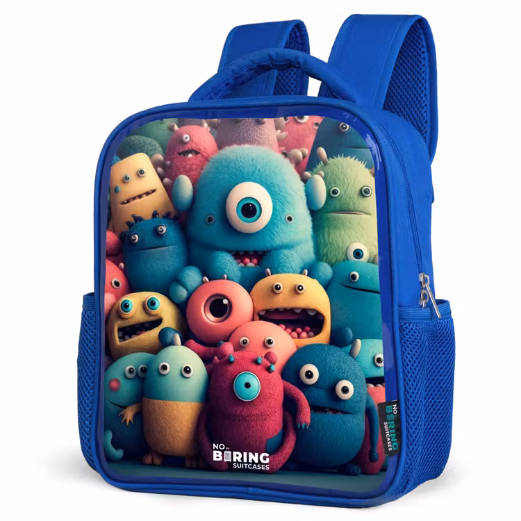 Kinderrucksack - Blau - Weiche und konvexe Proben — 7