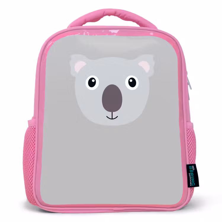 Kinderrucksack - Rosa - Tierporträt - Koala - grau — 1