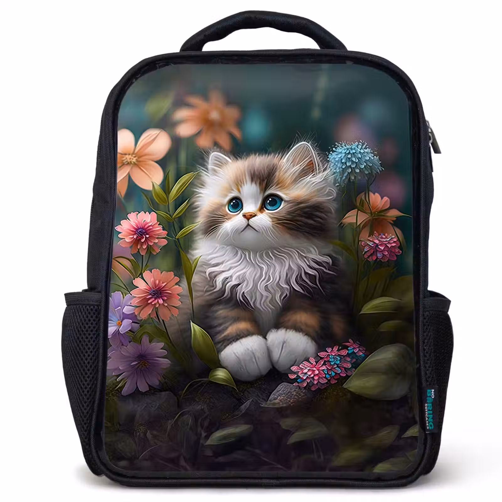 Kinderrucksack - Schwarz - Knuddeliger Sjakie — 1