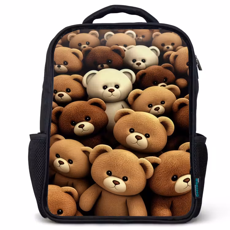 Kinderrucksack - Schwarz - Richtig gemütlich — 1