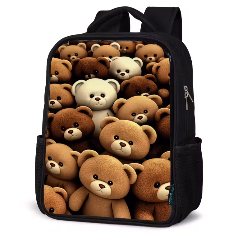 Kinderrucksack - Schwarz - Richtig gemütlich — 4