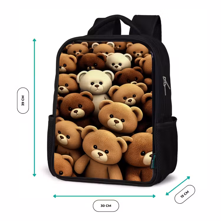 Kinderrucksack - Schwarz - Richtig gemütlich — 6