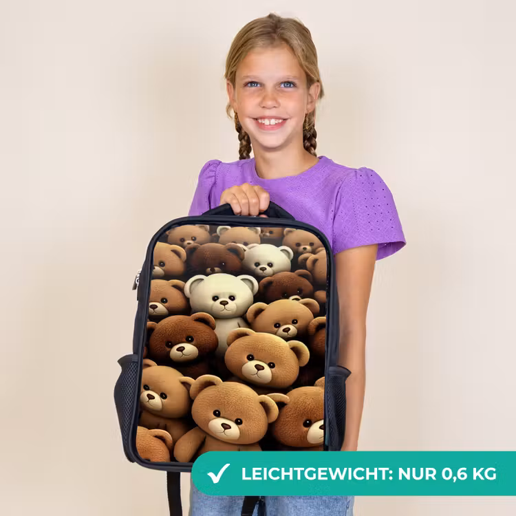 Kinderrucksack - Schwarz - Richtig gemütlich — 7